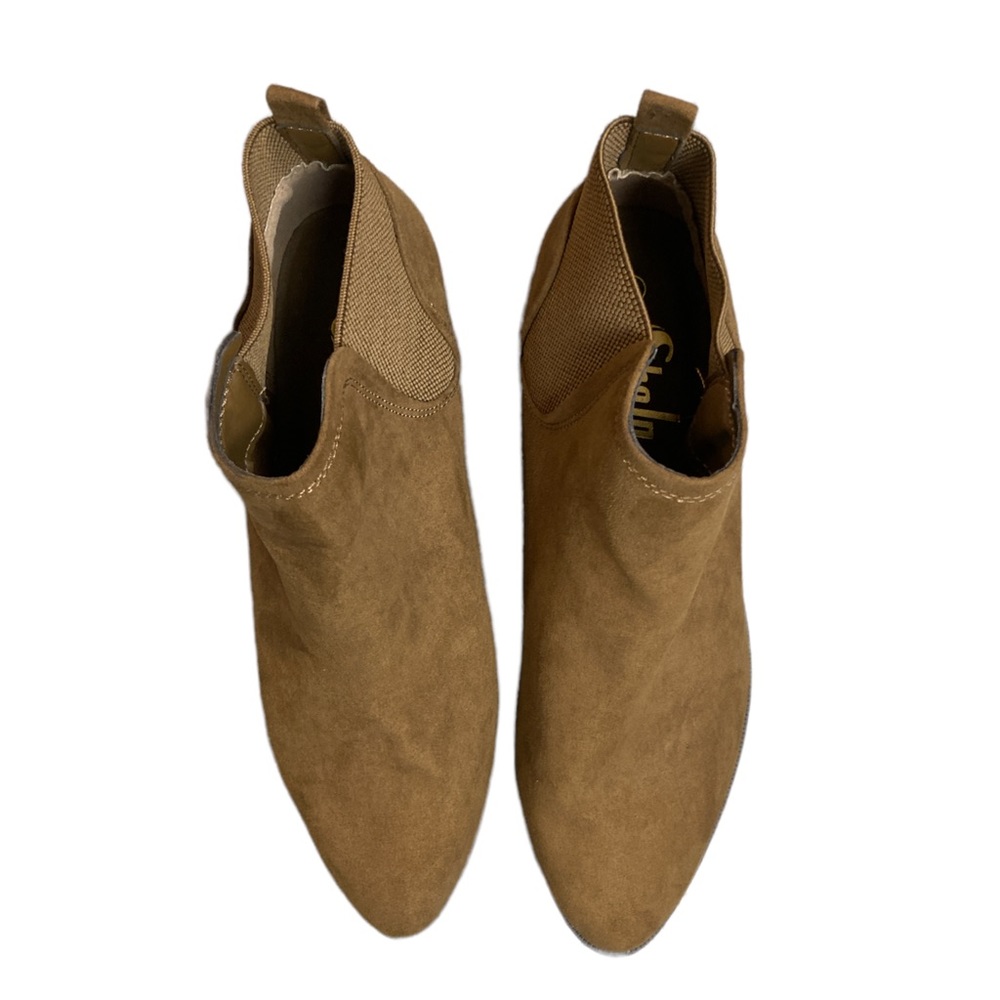 NWOT Sheln Suede Boots - Picture 3 of 5